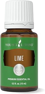 Young Living Lime Essential Oil 15 ml | Bright Citrus Aroma for Diffusers, Massage & Aromatherapy | Cold Pressed Lime Peel Botanical Oil | Fresh Zesty Fragrance | Seed to Seal Quality