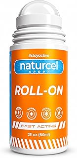 Roll-On, Topical Reliever for Aches and Pains of Muscles and Joints, Cooling, Fast Acting, Mess Free Massage Roller, Colorless (2 Fl Oz)