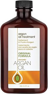 One 'N Only Argan Oil Hair Treatment - Lightweight & Hydrating Hair Oil for Natural, Wigs & Extensions - Shine Enhancing, Heat Protectant & Frizz Control (8 oz)