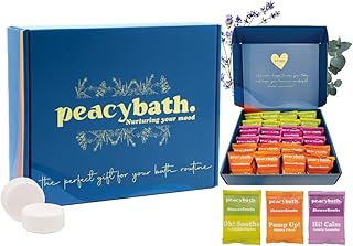 Shower Steamers Aromatherapy 24 Pack - with Essential Oils, Fathers Day Gift for dad, Birthday Gifts for Women, Relaxation Stress Relief Self Care – Home SPA, Teacher Appreciation Gift - Eucalyptus