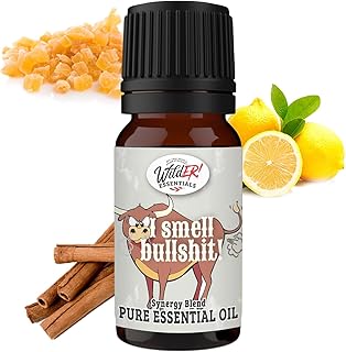 Wild Essentials Smell Bull Essential Oil Blend, Mental Clarity Focus Aromatherapy Oil for Diffusers, 100% Pure, Crafted in USA
