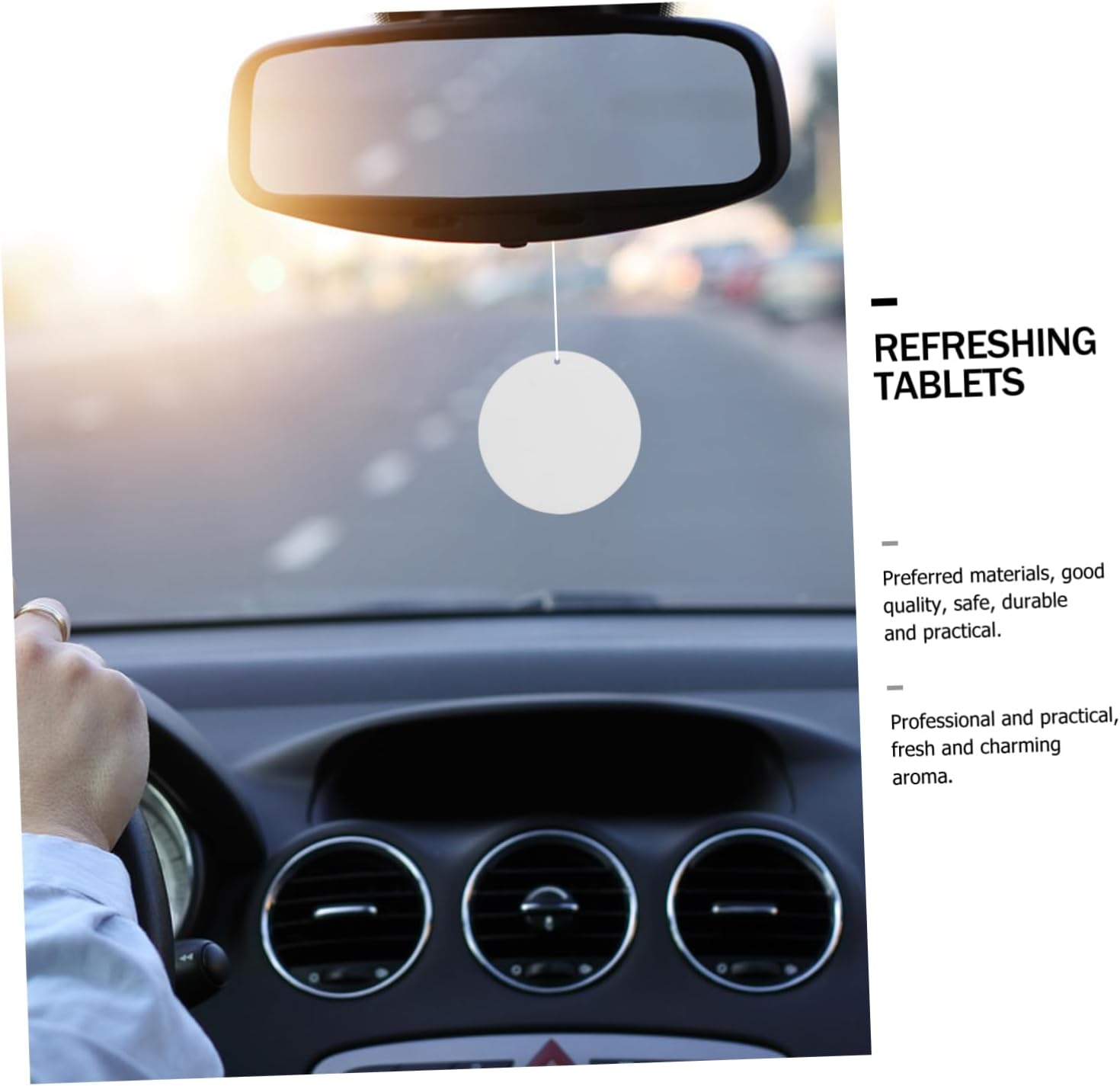 Alipis Aromatherapy Refill Pad Car Diffuser Replacement Pad Essential Oil Kit for Diy Aromatherapy