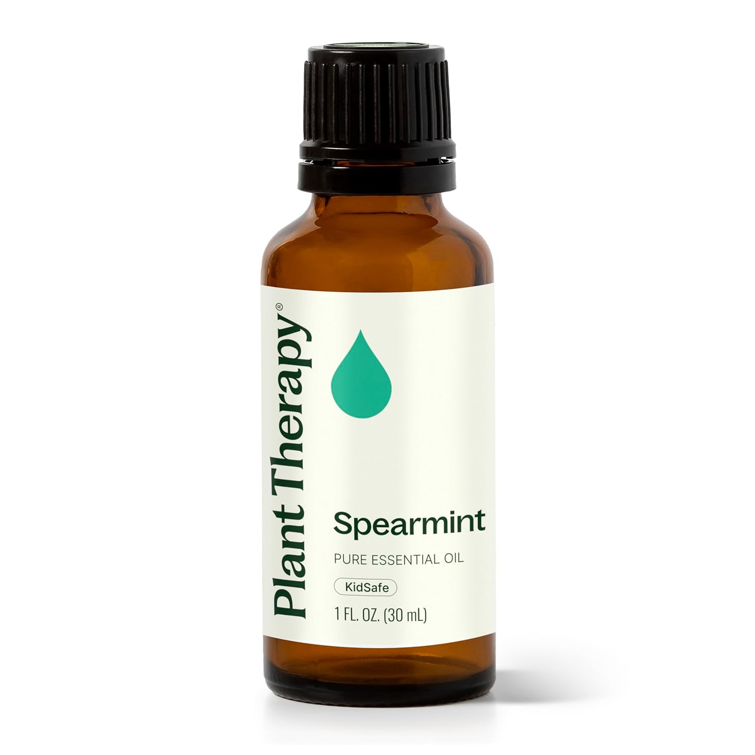 Plant Therapy Spearmint Essential Oil 30 mL (1 oz) 100% Pure, Undiluted, Digestive Health, Fresh Scent, Tension Relief