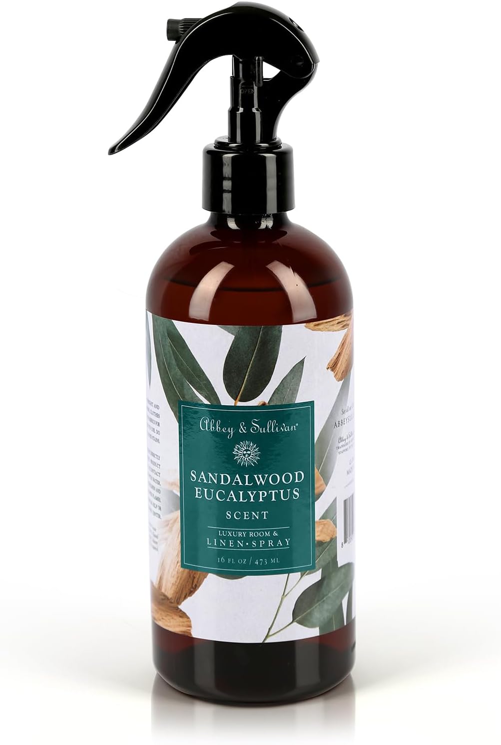 Abbey & Sullivan Linen Spray, Sandalwood Eucalyptus, 16 oz