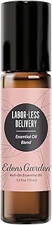 Edens Garden Labor-Less Delivery Essential Oil Roll-On Blend- 100% Pure Premium Grade, Natural, Therapeutic, Aromatherapy, Kid & Skin Safe, The Best for Relaxation Pre-Diluted 10 ml (.33 fl oz)