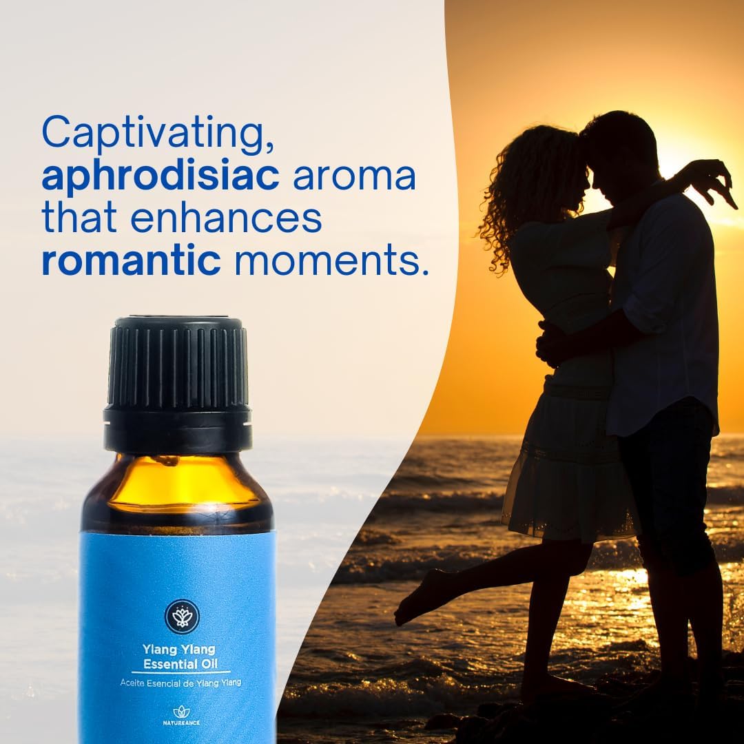 Ylang Ylang Essential Oil (15 mL) - 100% Pure and Natural, Therapeutic Grade Essential Oil.
