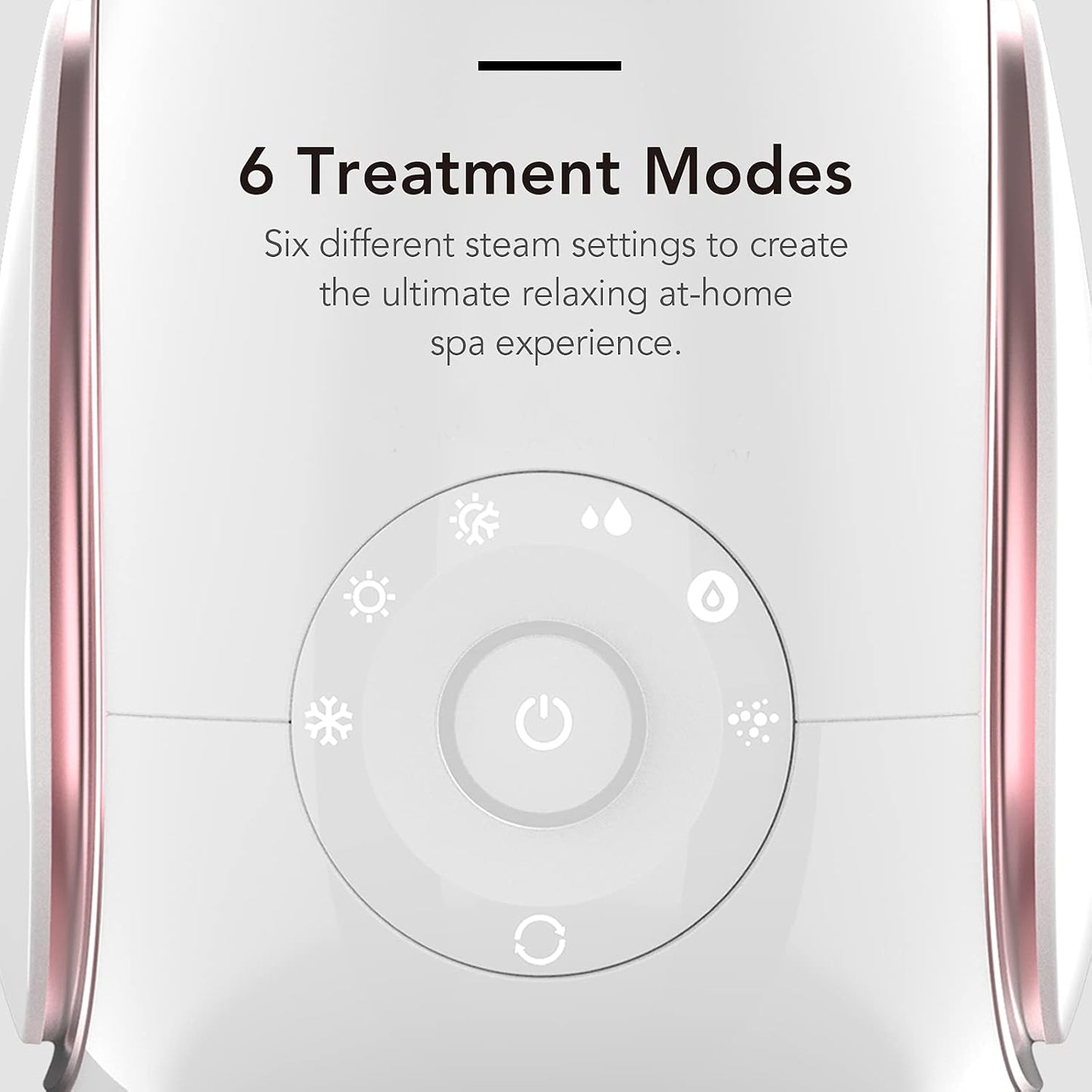 Fancii Nano Ionic Facial Steamer Hot & Cool with Aromatherapy and 6 Spa Settings – 30 Min Steam Time - Professional Home Face Sauna for Moisturizing & Pore Cleansing, Rivo