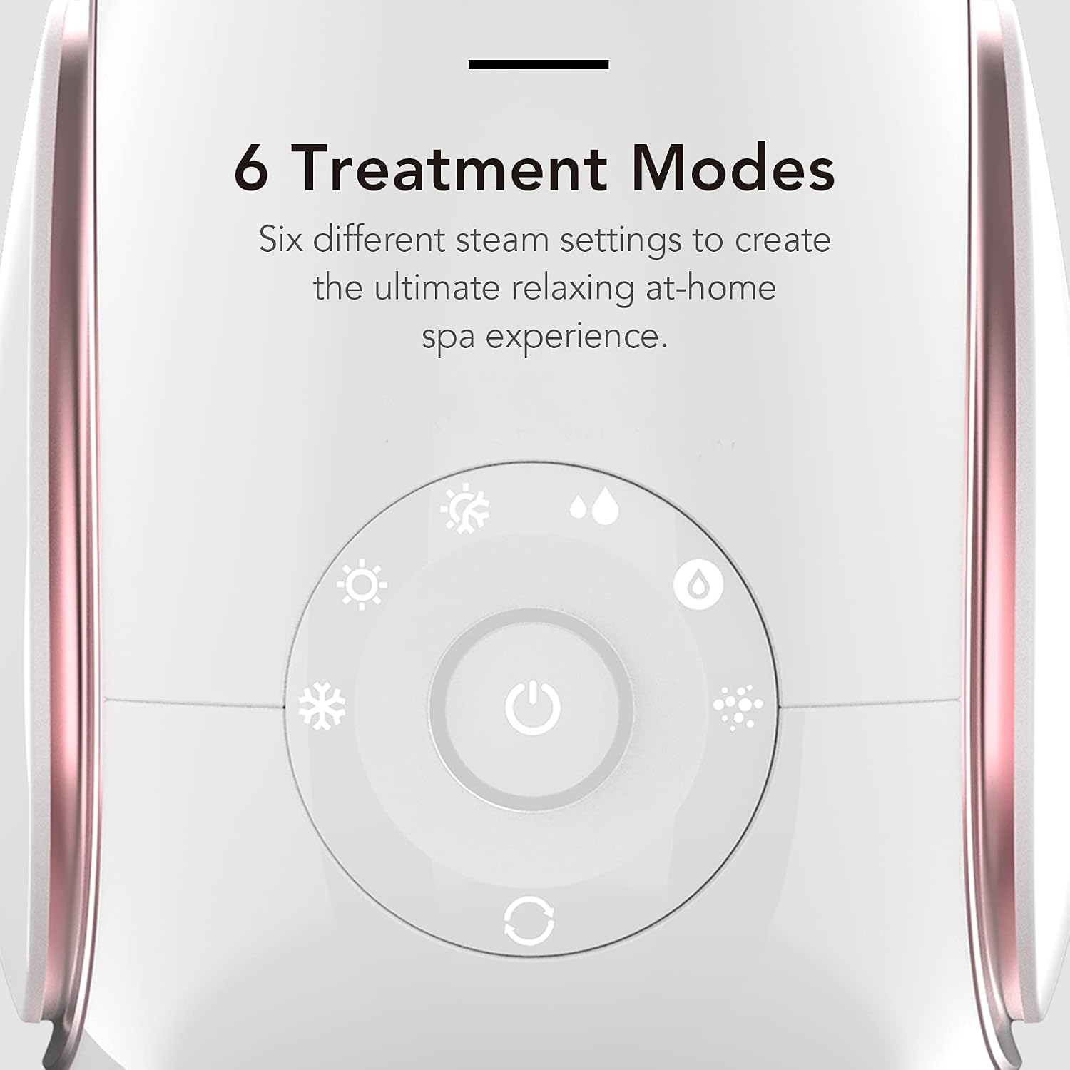 Fancii Nano Ionic Facial Steamer Hot & Cool with Aromatherapy and 6 Spa Settings – 30 Min Steam Time - Professional Home Face Sauna for Moisturizing & Pore Cleansing, Rivo