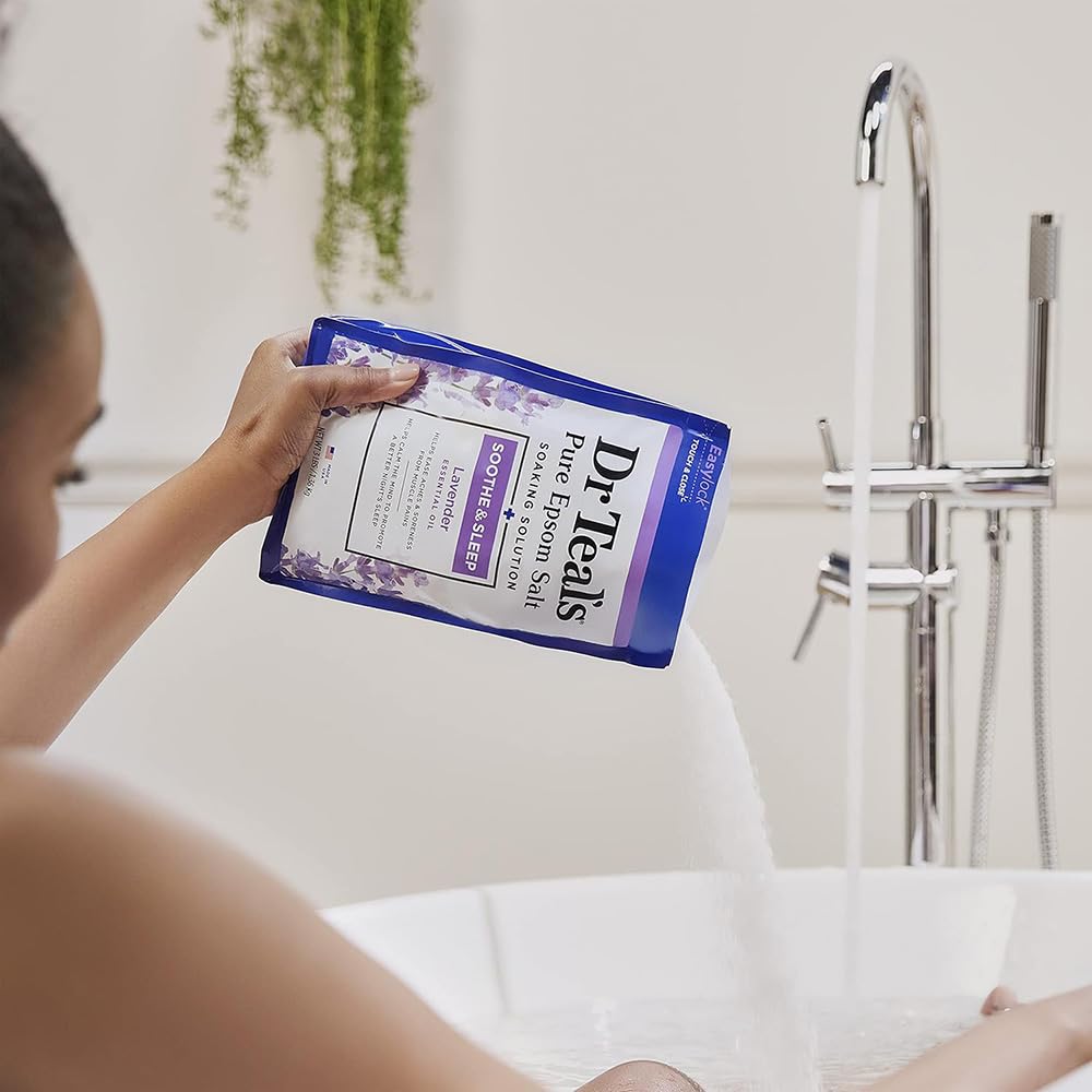 Advanced Dr. Teals Lavendar Scented Epsom Salt, 48 oz