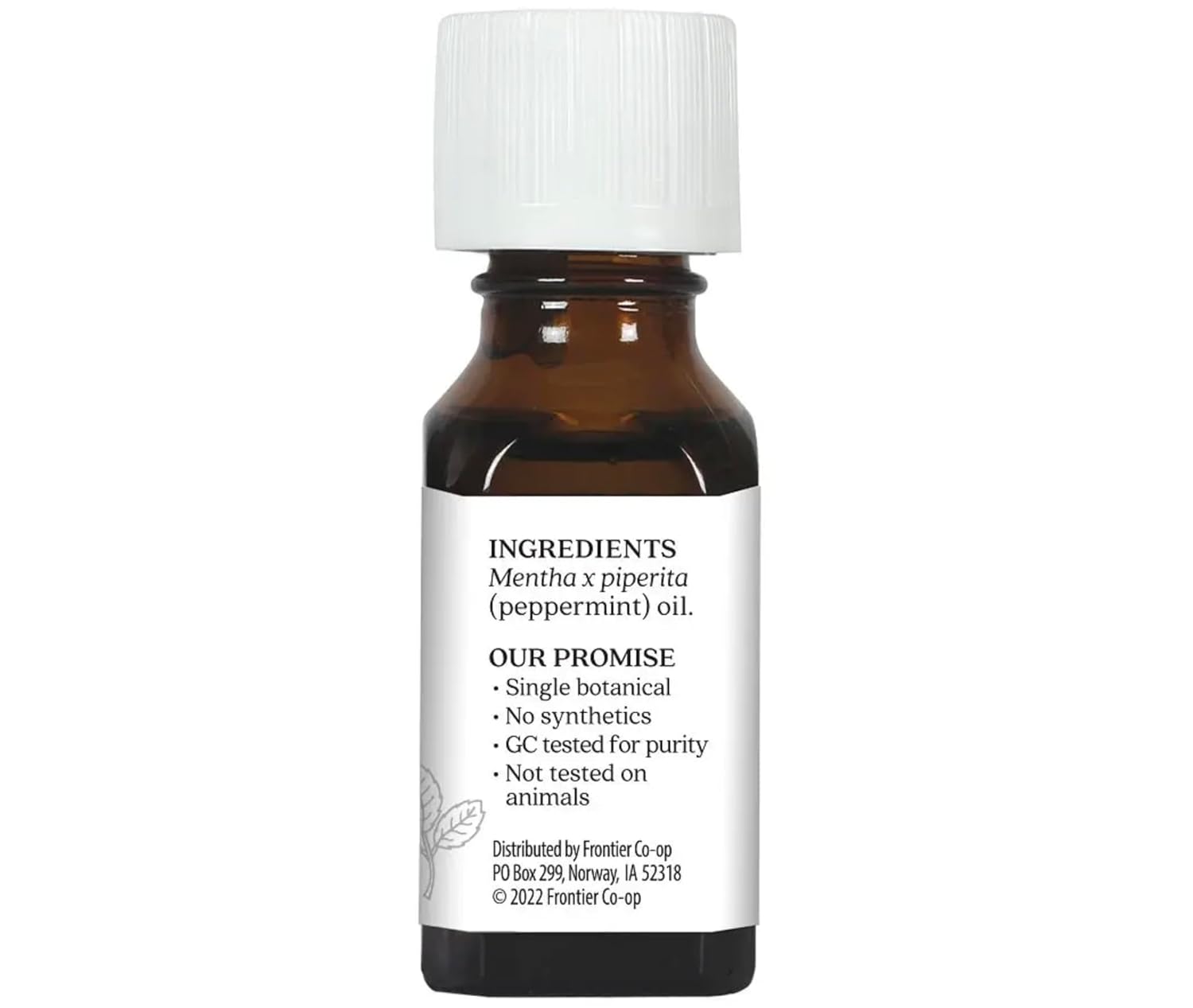 Aura Cacia 100 Percent Pure Peppermint Essential Oil, 0.5 Ounce - 6 per case.