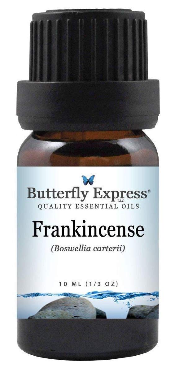 Frankincense (Boswellia carterii) Essential Oil 10ml - 100% Pure - by Butterfly Express
