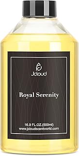 JCLOUD Royal Serenity Hotel Diffuser Oil 16.9 Fl Oz (500mL), Inspired by 5-Star Hotel Scent, Luxury Cold Air Diffuser Oil Refill & Essential Oils Bulk for Home, Offices