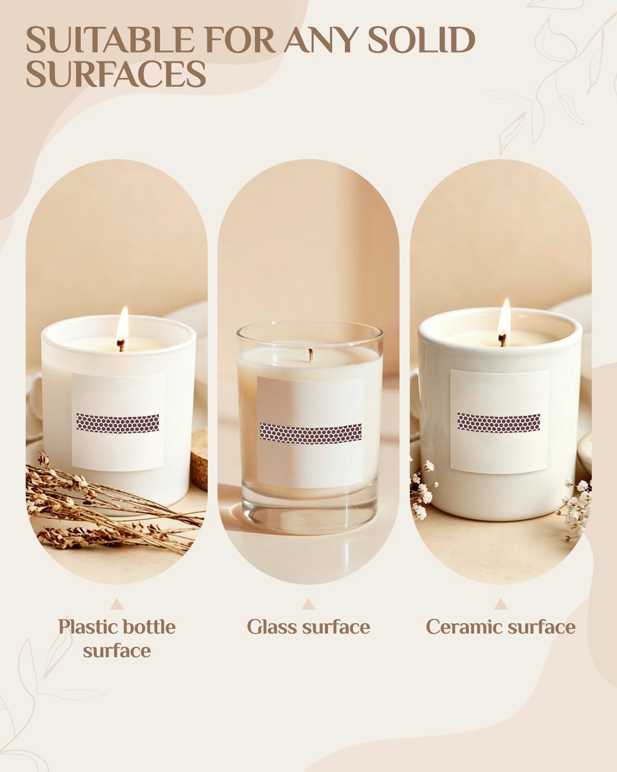 42 PCS Match Striker Stickers, Match Striker Paper with Adhesive, Ideal for Fireplace Matches (Rectangle)