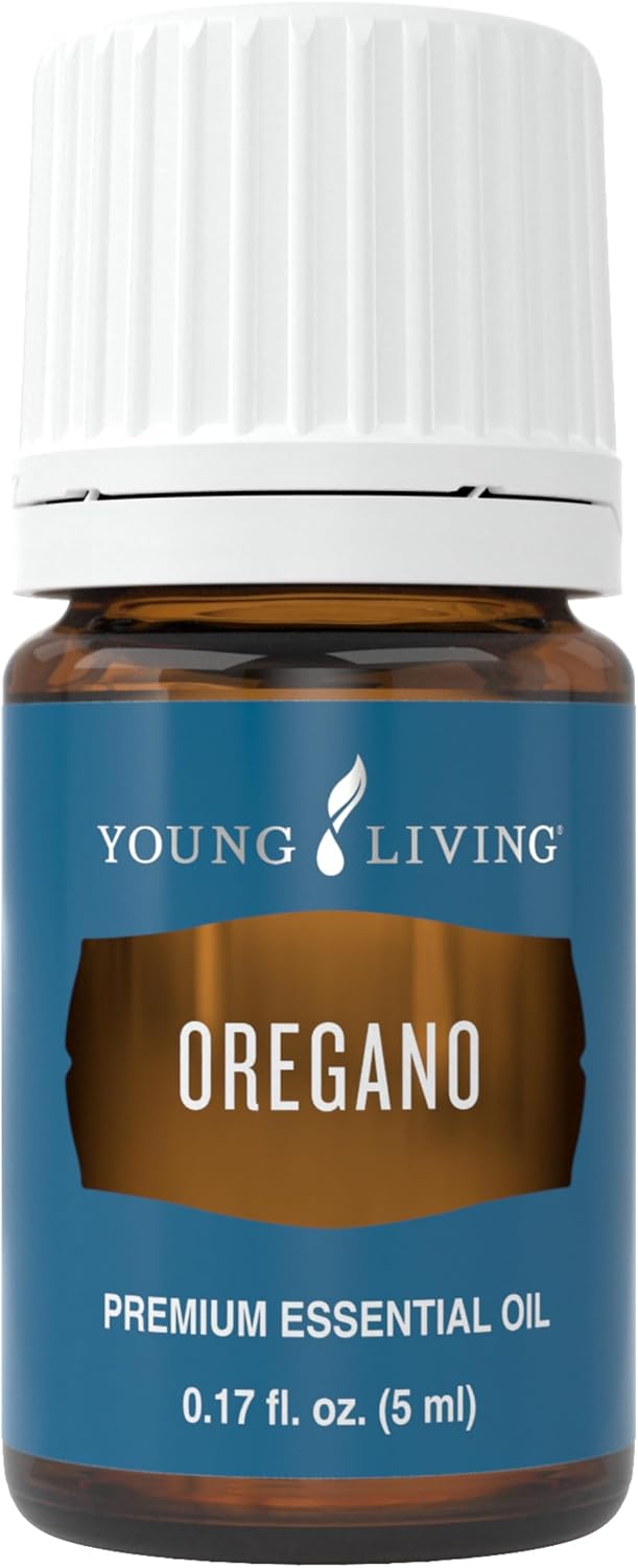 Young Living Oregano Essential Oil | 5 ml | Bold Herbal Aroma for Diffuser, Massage & Aromatherapy | Single Essential Oil with Warm, Spicy Herb Fragrance