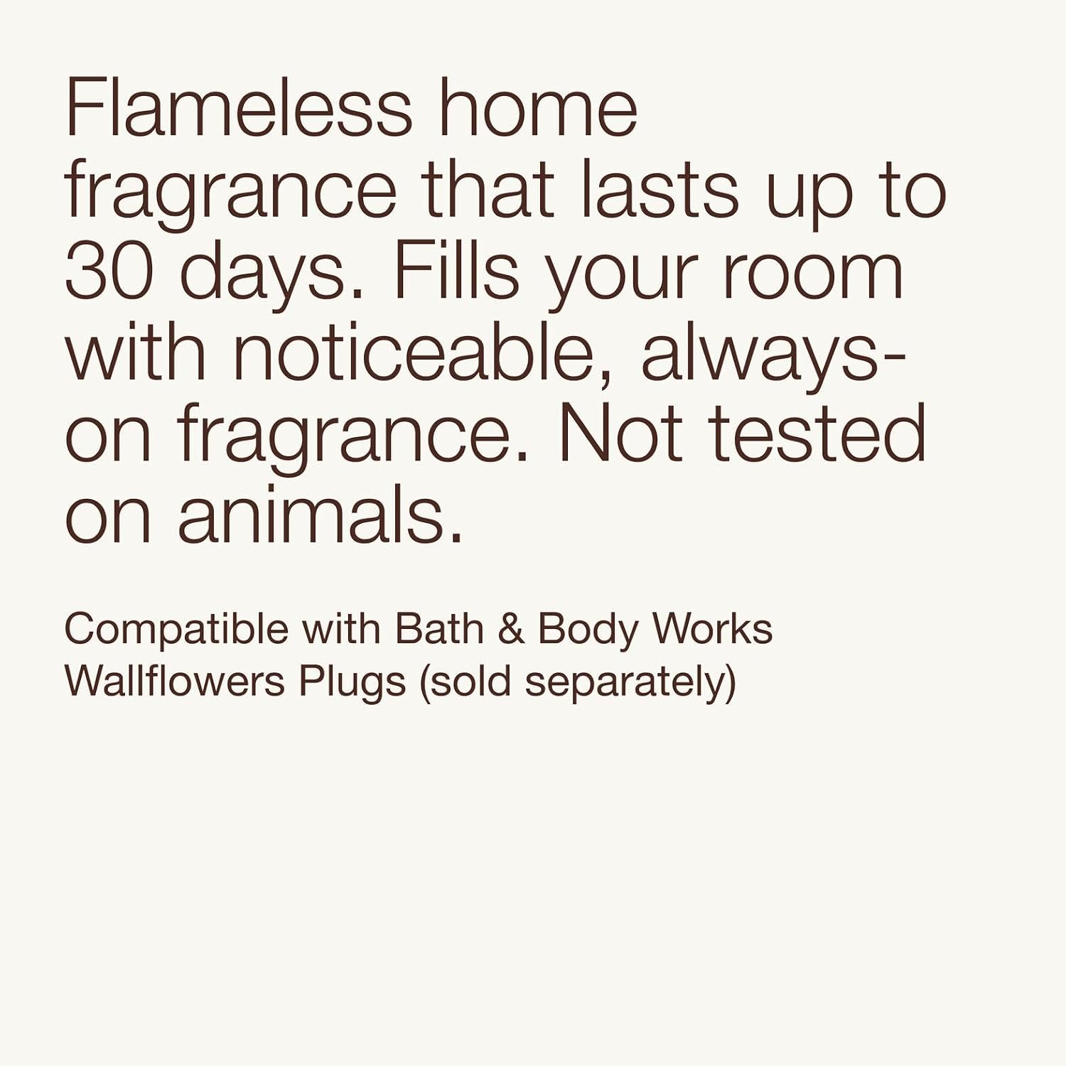 Bath & Body Works Wallflowers Refills, Mahogany Teakwood Scent, Plug-In Air Freshener Refills for Bedrooms, Bathrooms & Living Spaces, 2 Pack