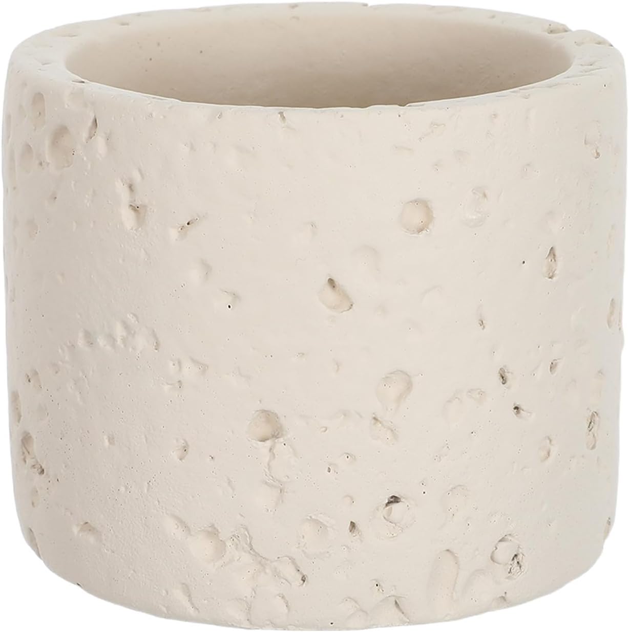 Empty Concrete Match Holder - Candle Match Storage Organizer for Farmhouse - Versatile Matchstick Dispenser Box for Holiday Parties Everyday Home Use