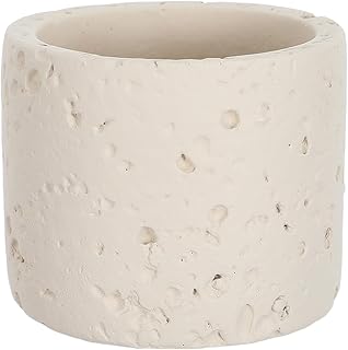 Empty Concrete Match Holder - Candle Match Storage Organizer for Farmhouse - Versatile Matchstick Dispenser Box for Holiday Parties Everyday Home Use
