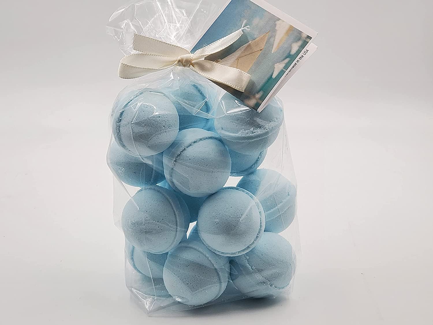 Spa Pure Cool Water Fizzies: Bath Bombs USA Made, Ultra Moisturizing with Shea Butter, Great for Dry Skin (14 Count) Pack of 1