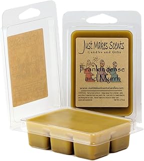 2 Pack - Frankincense & Myrrh Scented Blended Soy Wax Melts by Just Makes Scents