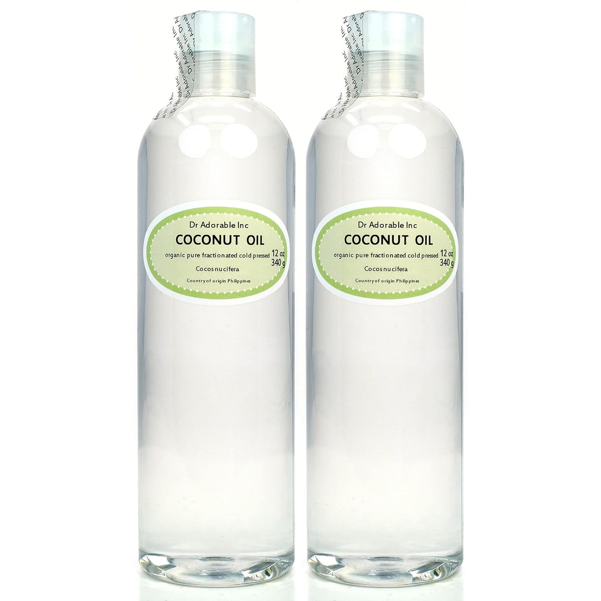 Dr Adorable - 24 oz - Fractionated Coconut Oil - 100% Pure Natural Organic (2 of 12 oz)