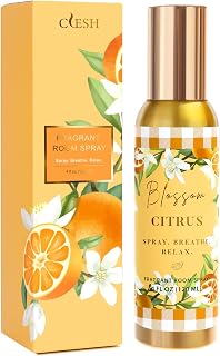 Room Spray, Blossom Citrus, 4 fl oz, Air Freshener for Home, Long-Lasting Odor Eliminator for Bathroom and Office