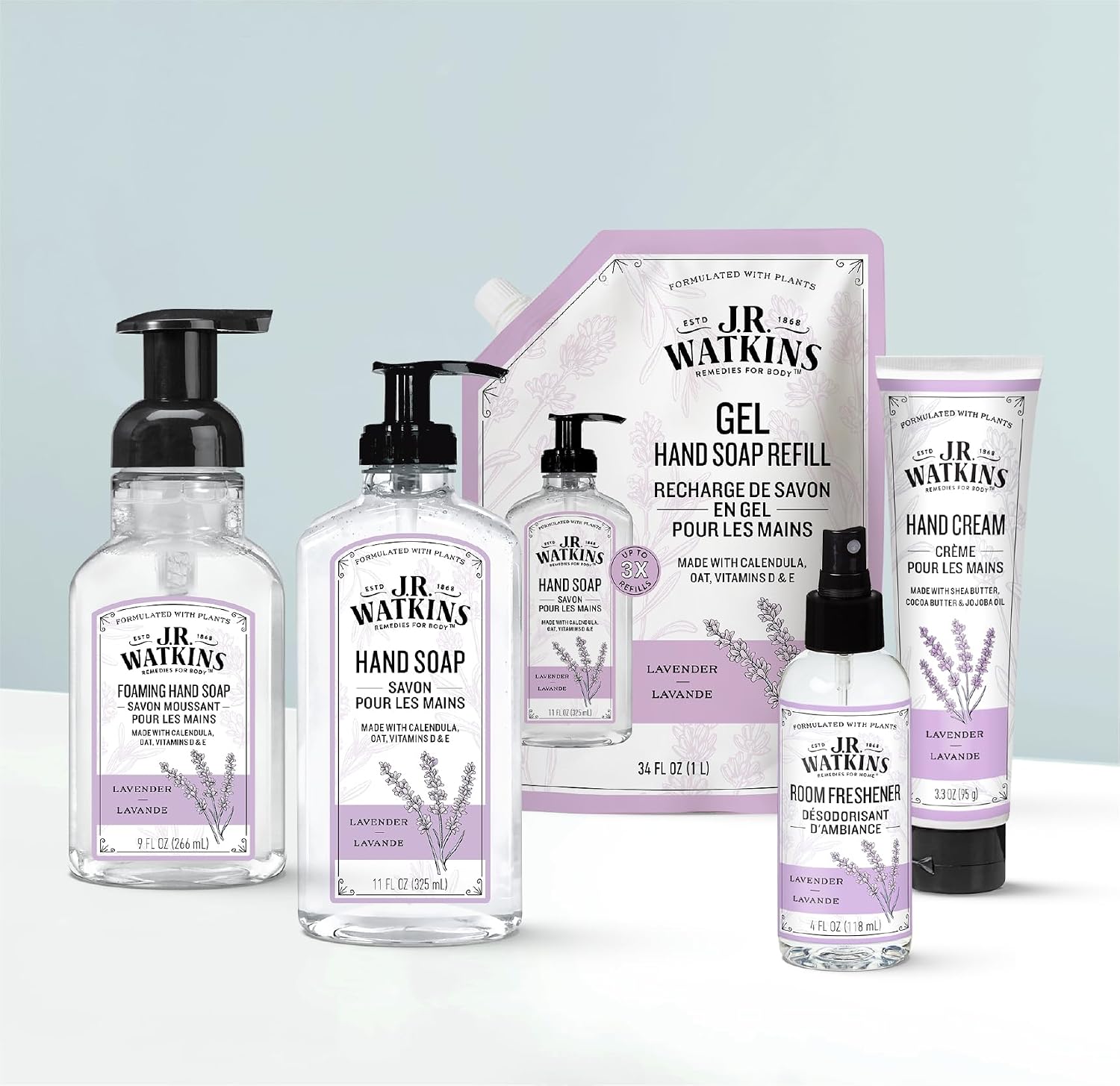 J.R. Watkins Room Freshener - Lavender - 4 Fl Oz, Pack of 3