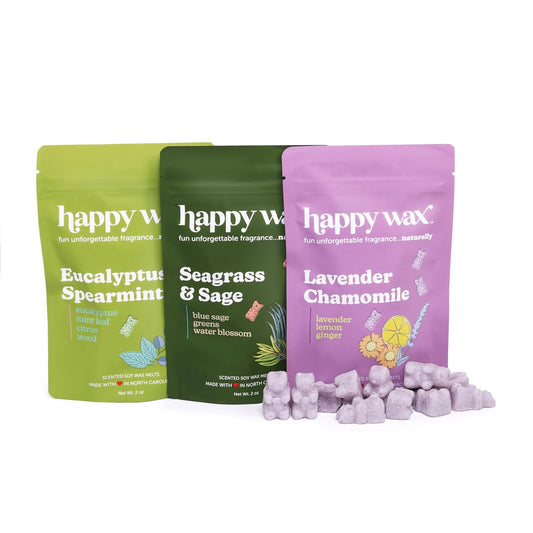 Happy Wax Spa Day Collection: Natural