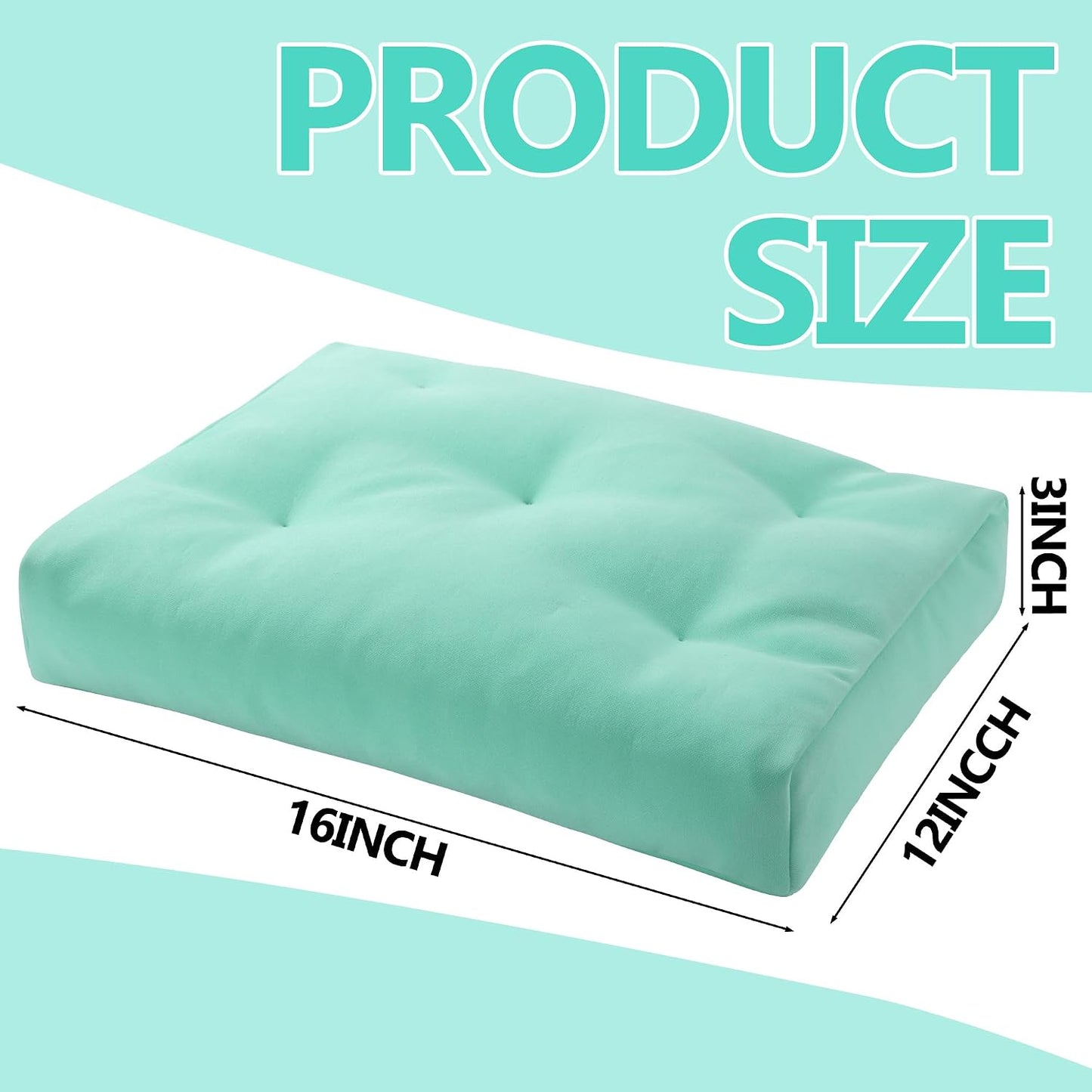MABOZOO Bath Seat Pillow for Bathtub, Bathtub Seat Cushion For Tub with Non-Slip Suction Cups, Spa Pillow Shower Seat Cushion Bath Tub Cushion For Soaking Tub in Bathroom
