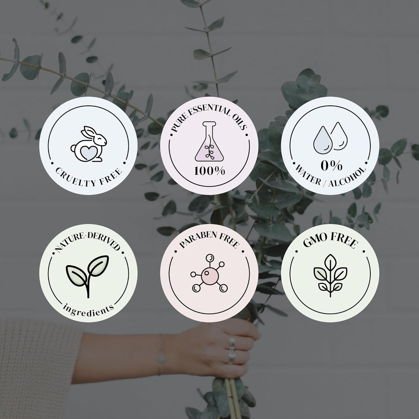 Eucalyptus Mint Essential Oils for Diffusers for Home, Nature-Based Eucalyptus Essential Oil, Long-Lasting & Family-Friendly Diffuser Oils Scents, IFRA Certified, Cold Air & Ultrasonic-4 oz