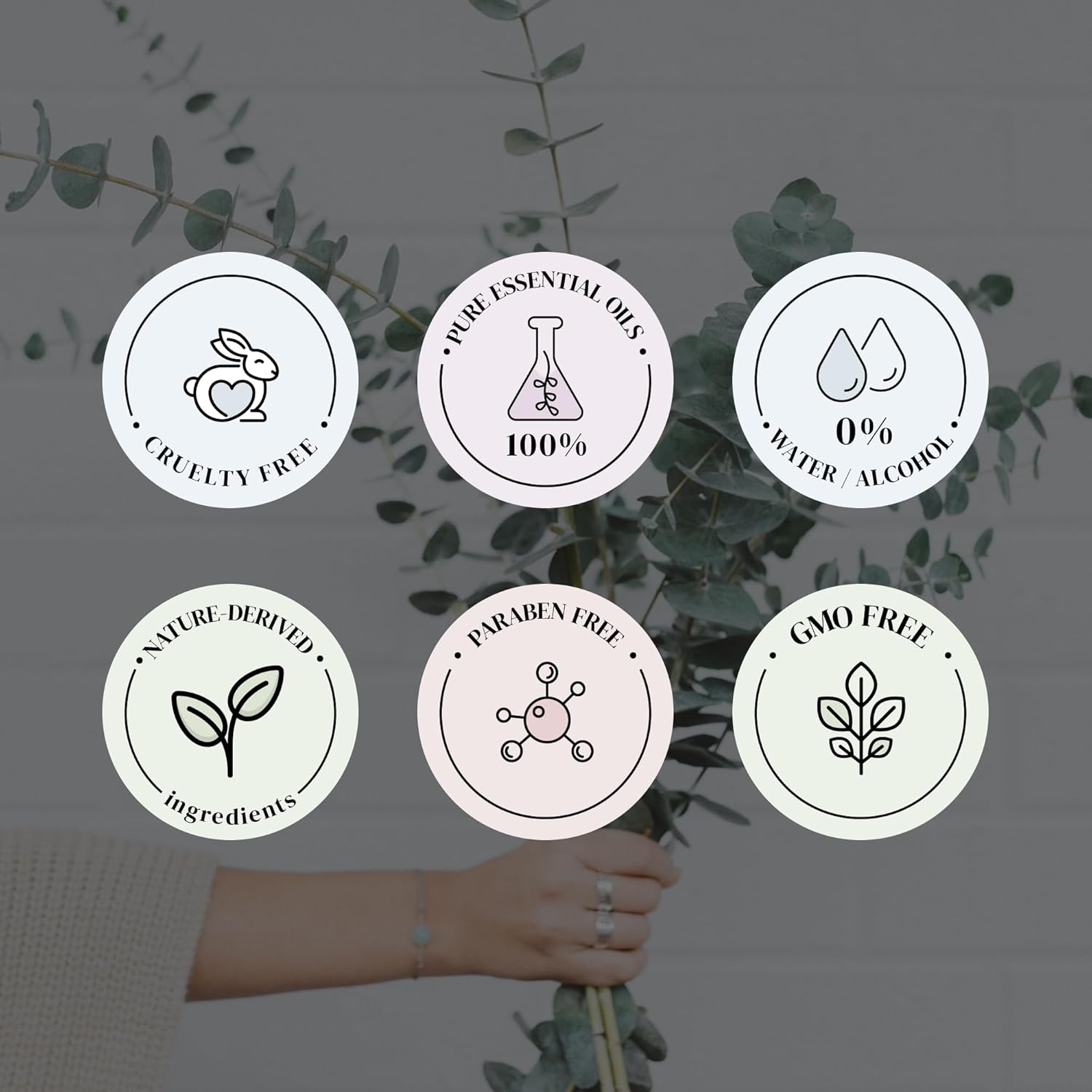 Eucalyptus Mint Essential Oils for Diffusers for Home, Nature-Based Eucalyptus Essential Oil, Long-Lasting & Family-Friendly Diffuser Oils Scents, IFRA Certified, Cold Air & Ultrasonic-4 oz