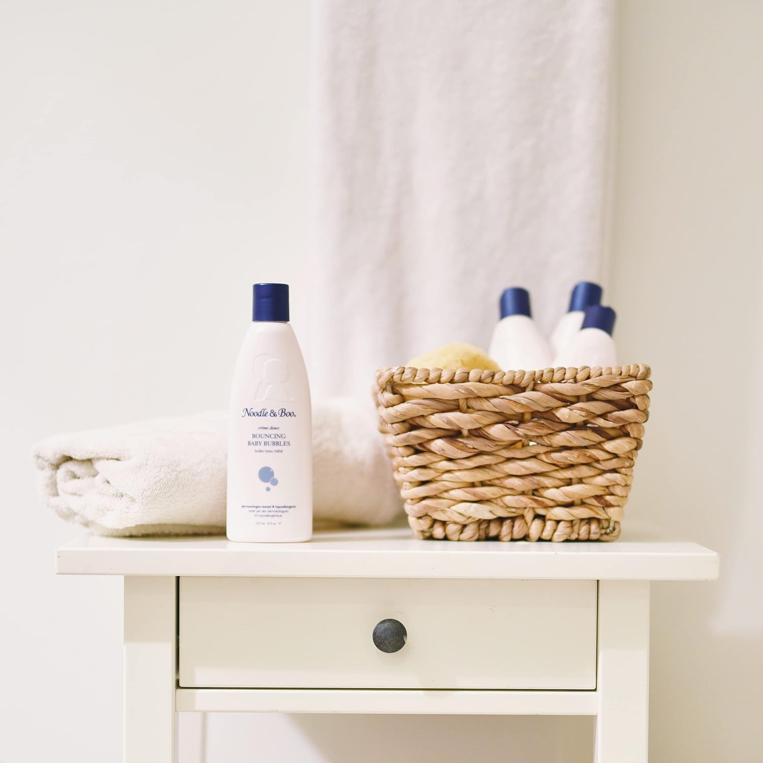 Noodle & Boo Bouncing Baby Bubbles for Sensitive Skin and Hypoallergenic