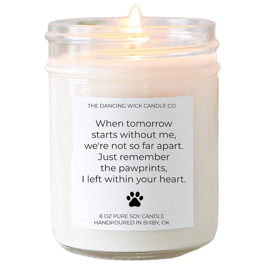 – Pet Memorial Candle Gift