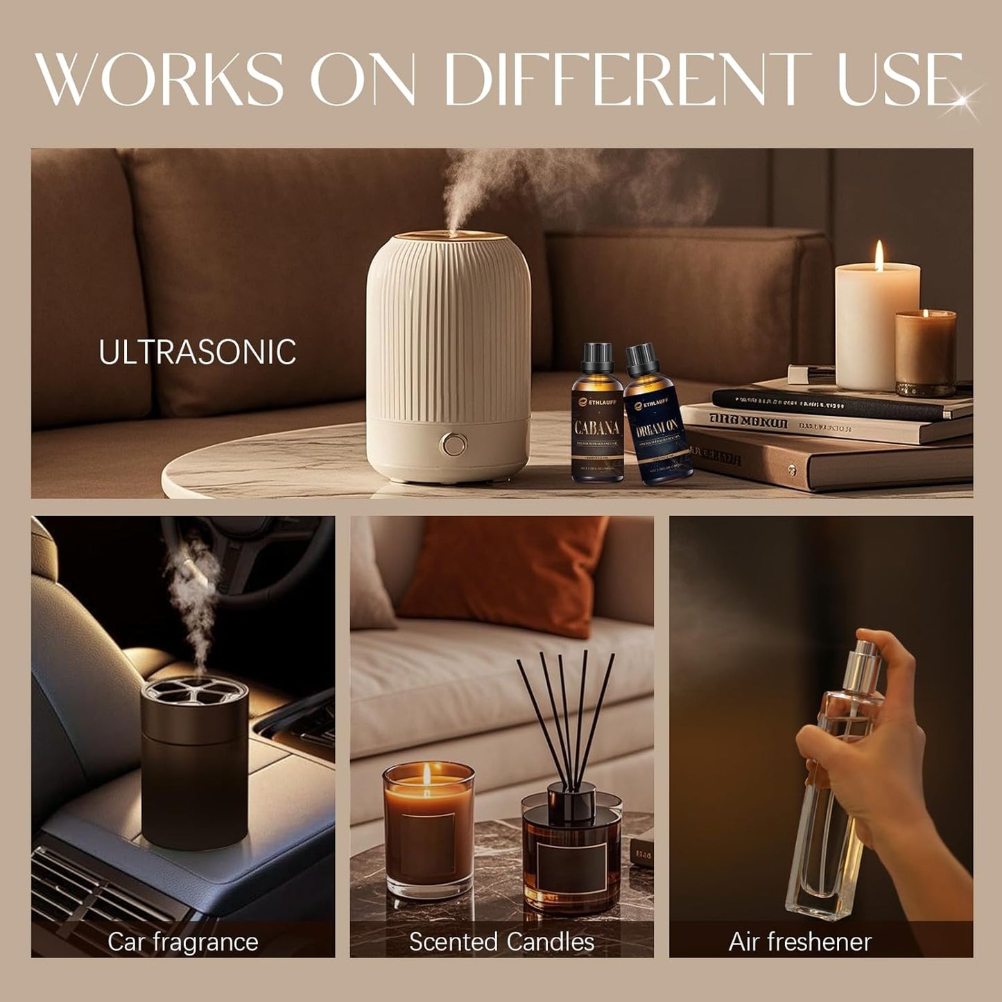 My Way Diffuser Oil, 100ML Hotel Diffuser Oil, Hotel Essential Oil，Aromatherapy Fragrance, Inspired by The 1 Miami Beach Scent | 3.38 fl oz
