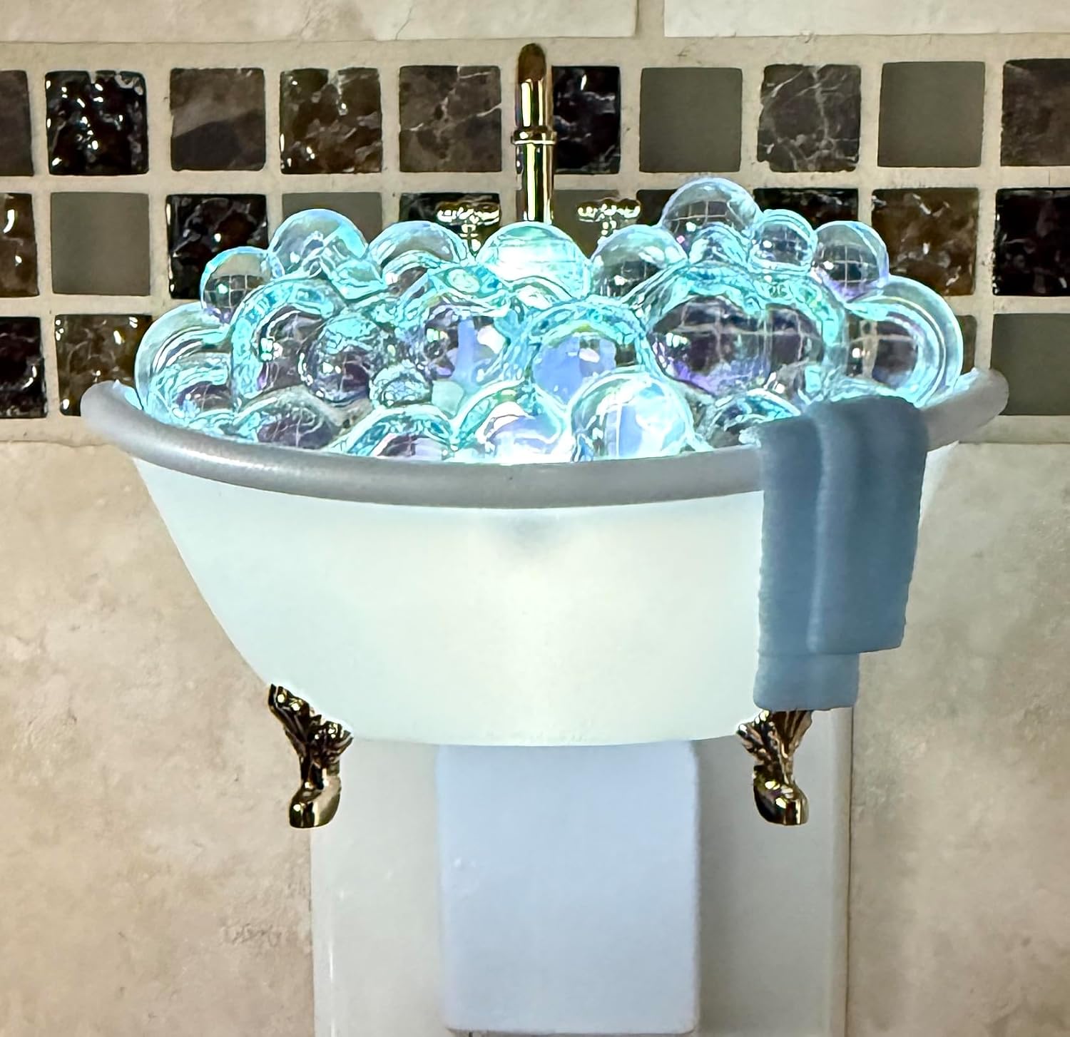 Bath and Body Works Bubble Bath Scent Control Nightlight Wallflowers Fragrance Plug