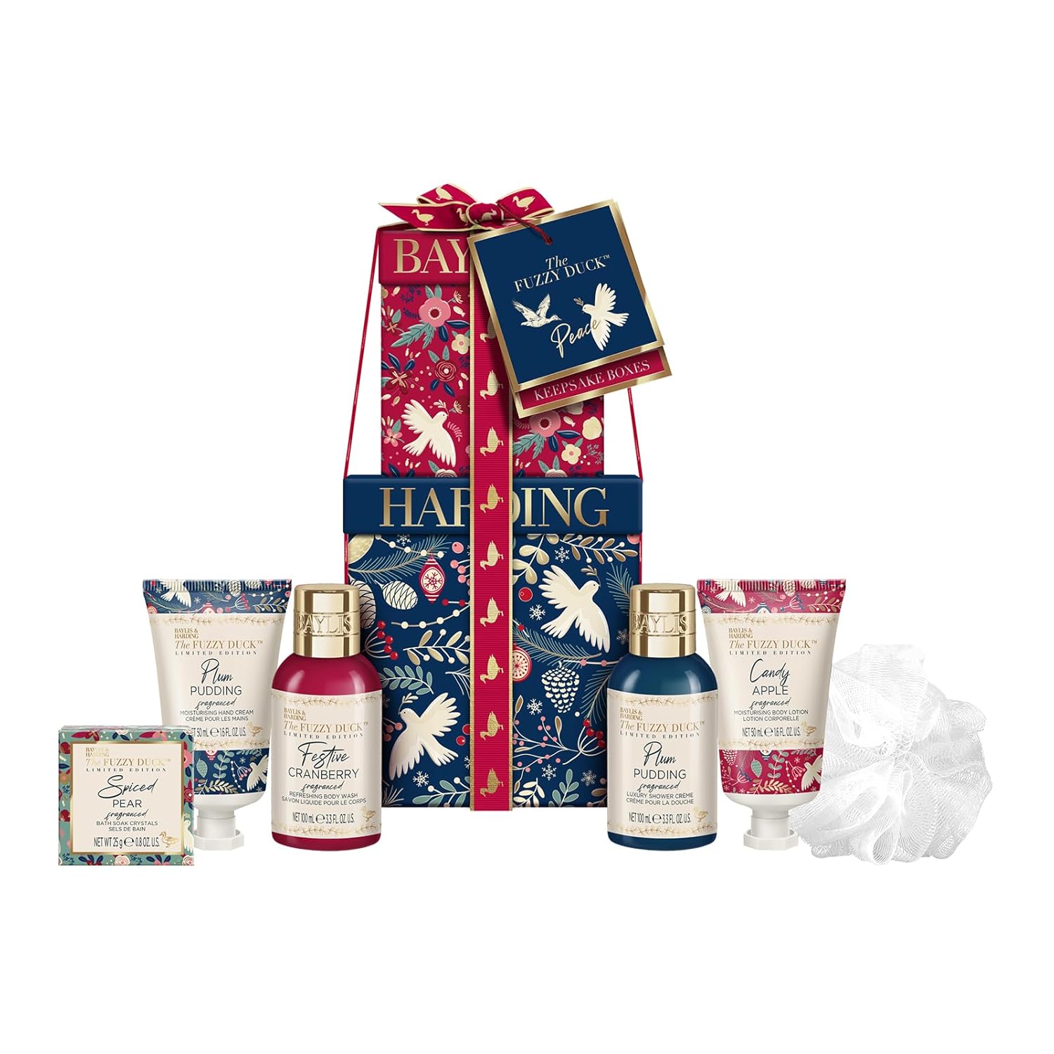 Baylis & Harding The Fuzzy Duck Winter Wonderland Luxury Pamper Present Gift Set For Women - Vegan Friendly