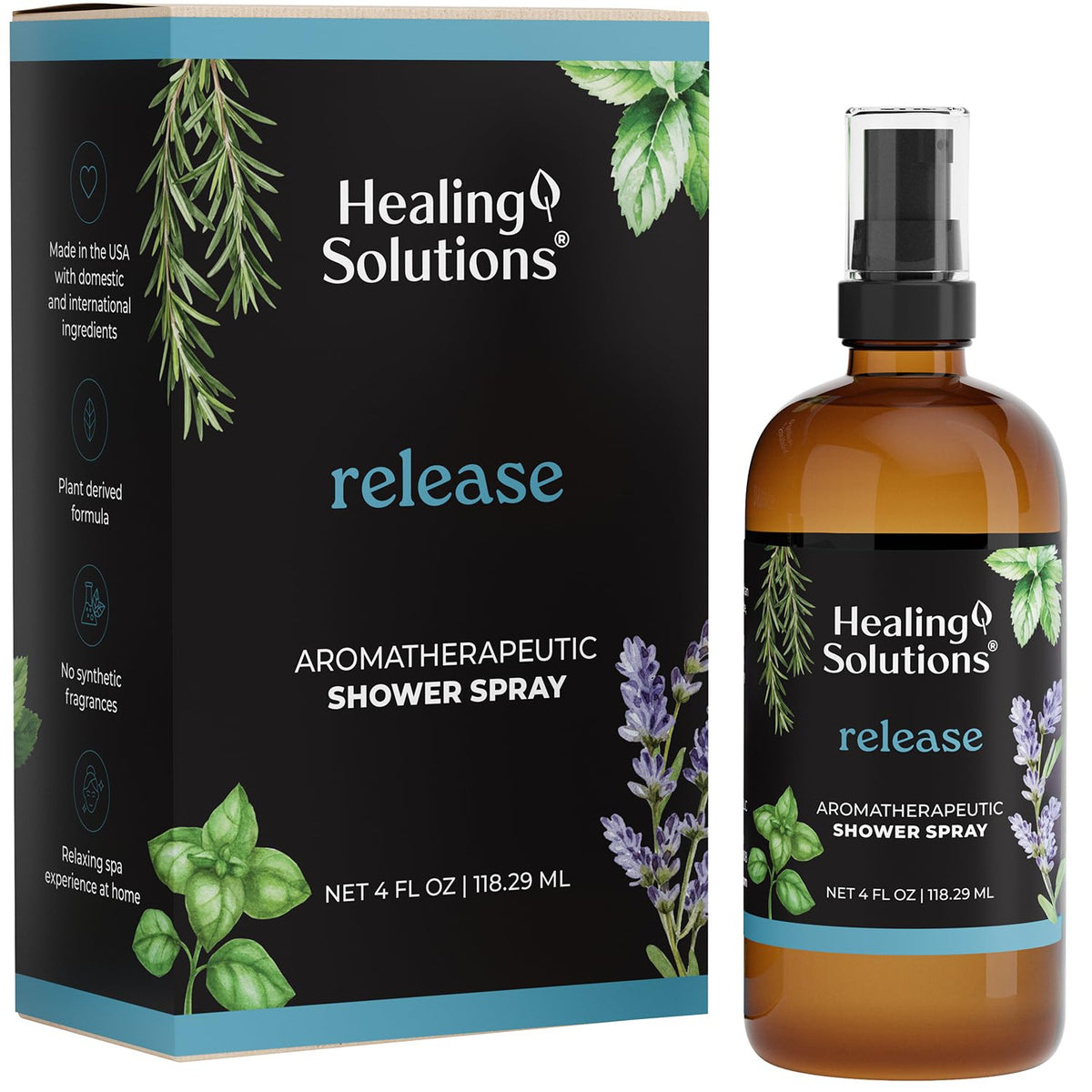 Healing Solutions Aromatherapy Shower Spray