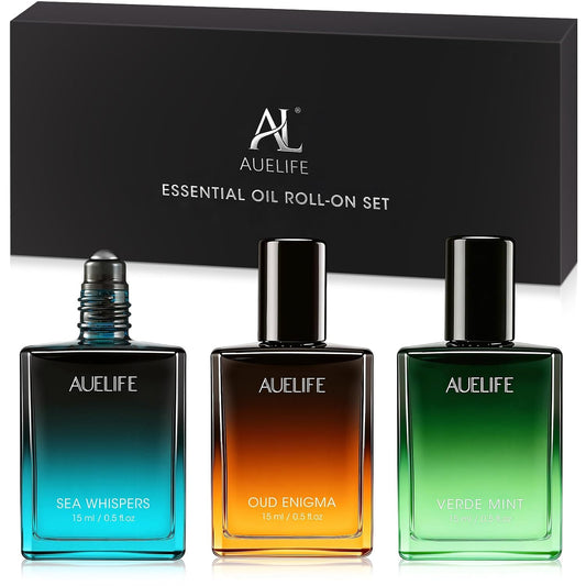 3 x 15ml Essential Oil Roll-On Set