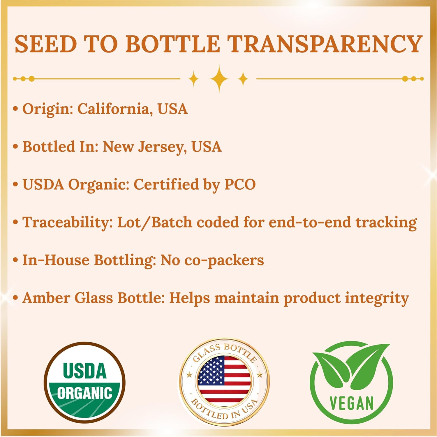 Pomberries Almond Oil 16 fl oz, USDA Organic Cold-Pressed Sweet Almond Oil for Skin, Hair & Body, Premium Organic Carrier Oil in Glass Bottle with Pump, Non-Greasy, Unscented, Hexane-Free