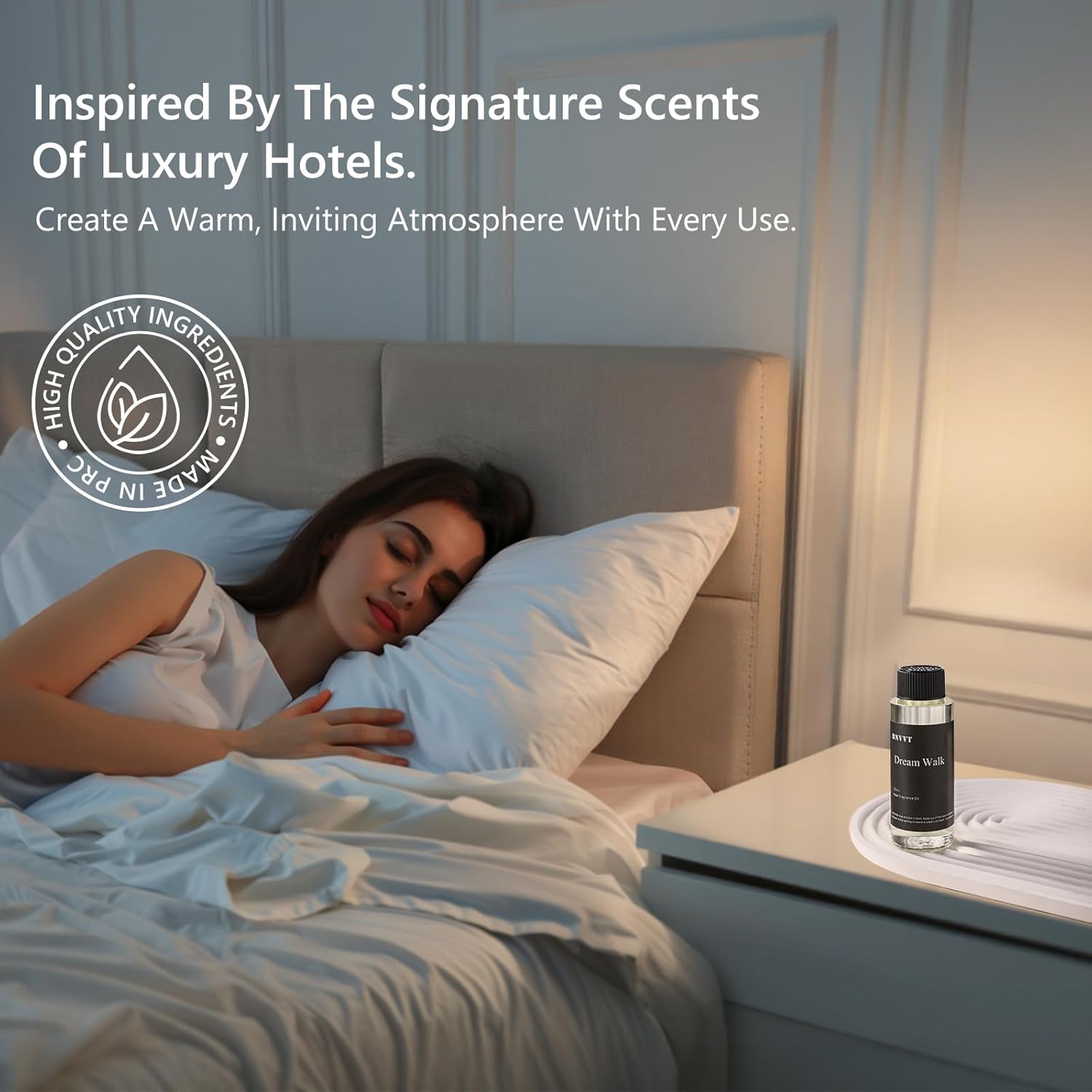 Hotel Diffuser Oil Cabana - The Iconic 5-Star Hotel Coastal Blend - Lemon Bergamot Sea Breeze - 120 mL Premium Fragrance Oil for Ultrasonic and Waterless Diffusers and Crafting