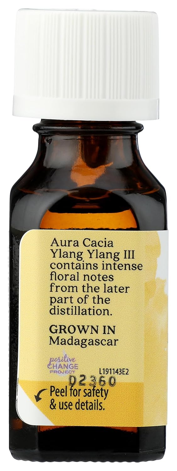 Aura Cacia Ylang Ylang Essential Oil, 0.5 FZ