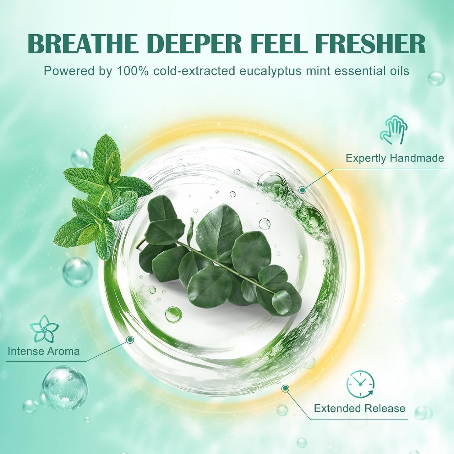 Shower Steamers Aromatherapy 18 Pack – Eucalyptus for Shower, Aromatherapy Graduation & Teacher Appreciation Gifts, Stress Relief & Relaxation Self Care Birthday Gifts– Eucalyptus & Mint