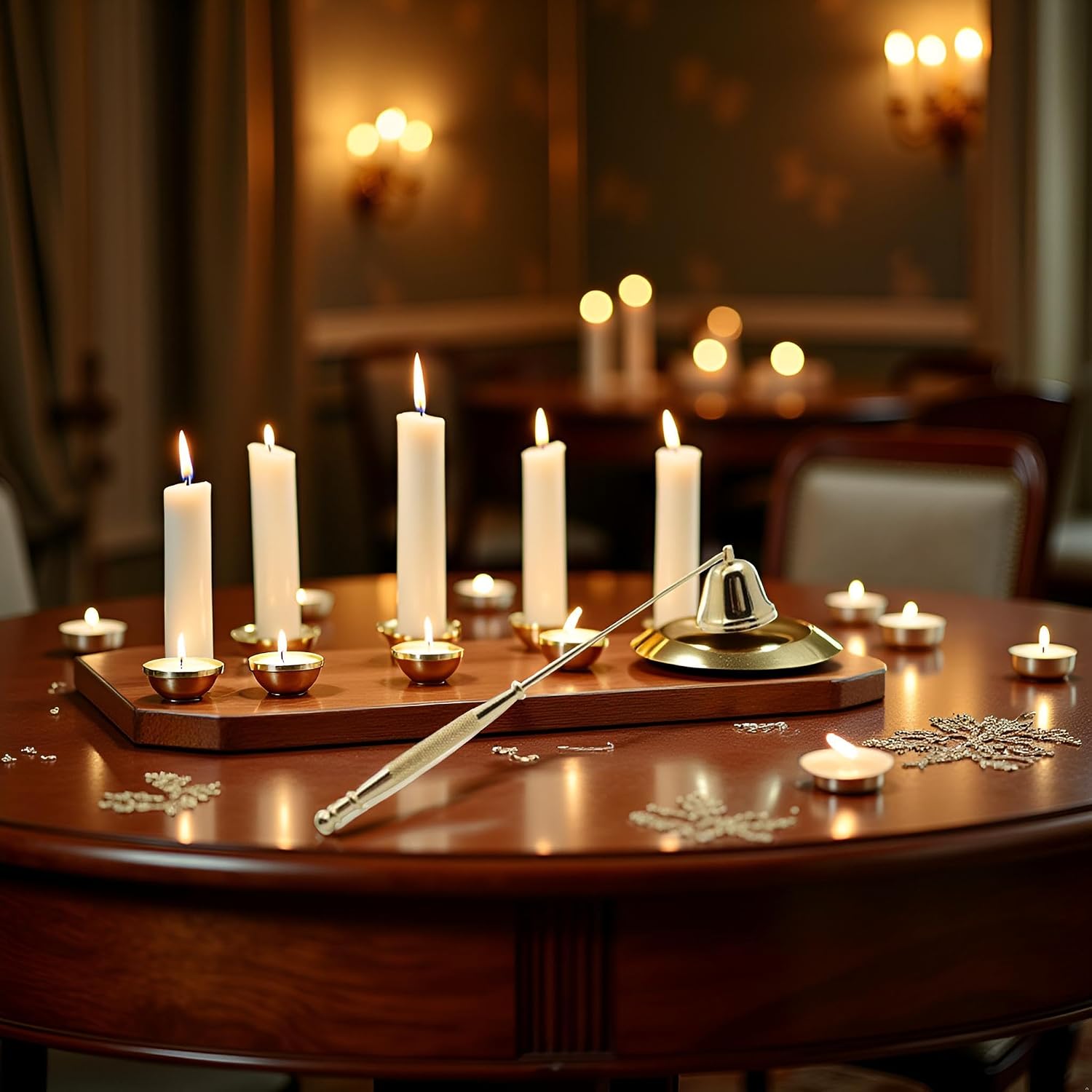 Gold Metal Candle Snuffer Wick Snuffer with Long Handle Candlesnuffers Candle Sleeves Accessories