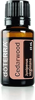 doTERRA Cedarwood Essential Oil - Promotes Relaxation, Helps to Keep Skin Looking Healthy; for Diffusion, Internal, or Topical Use - 15 ml
