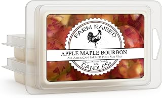 Soy Wax Melts 3-Pack (9 oz) | 100% American Soy Wax • Hand-Poured (Apple Maple Bourbon 3 Pack)