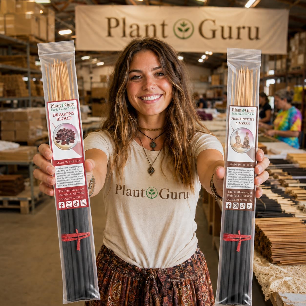 Egyptian Musk Exotic Incense Sticks Jumbo 19 Inch Long - Bulk 1 Bundle 27 to 30 Sticks - Natural 19" Extra Large with A Smooth Aroma That Burns for 3 to 4 Hours Each.