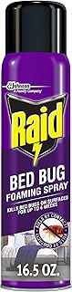 Raid Bed Bug Foaming Spray, Indoor Insecticide Kills Bed Bugs & Eggs, 16.5 oz