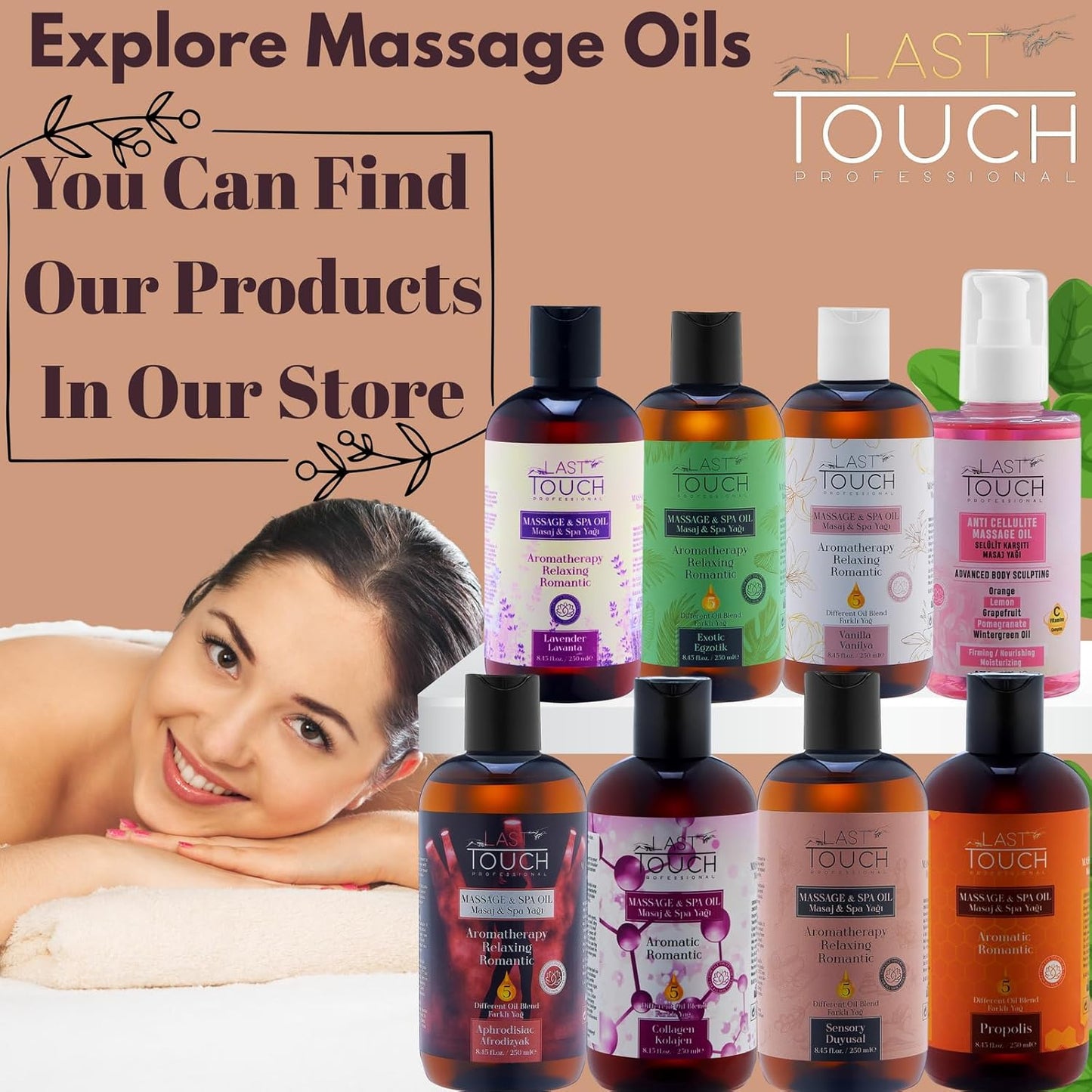 Vanilla Sensual Massage Oil for Couples Sexual - Massage Oils for Date Night - Massage Oil for Massage Therapy - Aromatherapy Oil for Intimate Moments - Aphrodisiac Oil - 8.45 Fl Oz