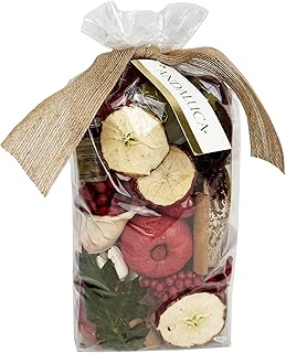 ANDALUCA Home Fragrance Potpourri Bag with Fragrance Refresher Vial (Apple Cider Cinnamon)