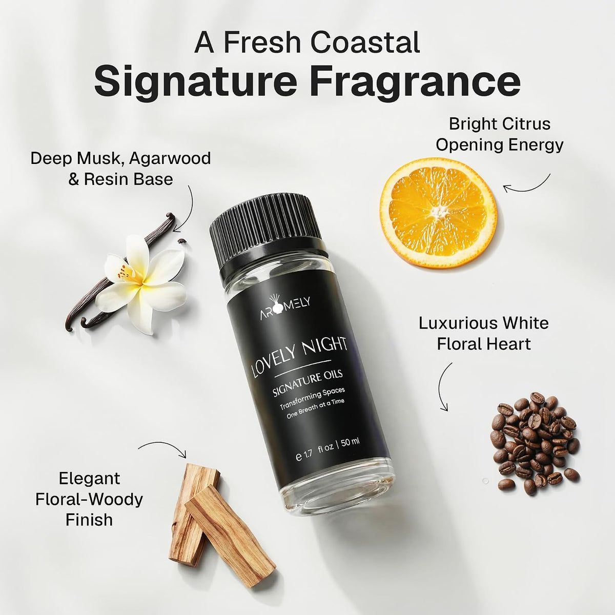 AROMELY Lovely Night Diffuser Oil Blend