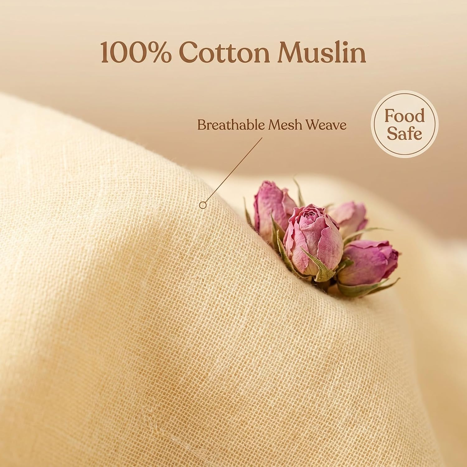 60Pcs Reusable Tea Bags for Loose Leaf Tea, 3x4inch Sachet Bags Empty, Unbleached Muslin Cloth Bag with Drawstring for Potpourri Spice Rosemary cheese cloths cheesecloth Coffee Herbs Cooking Soup